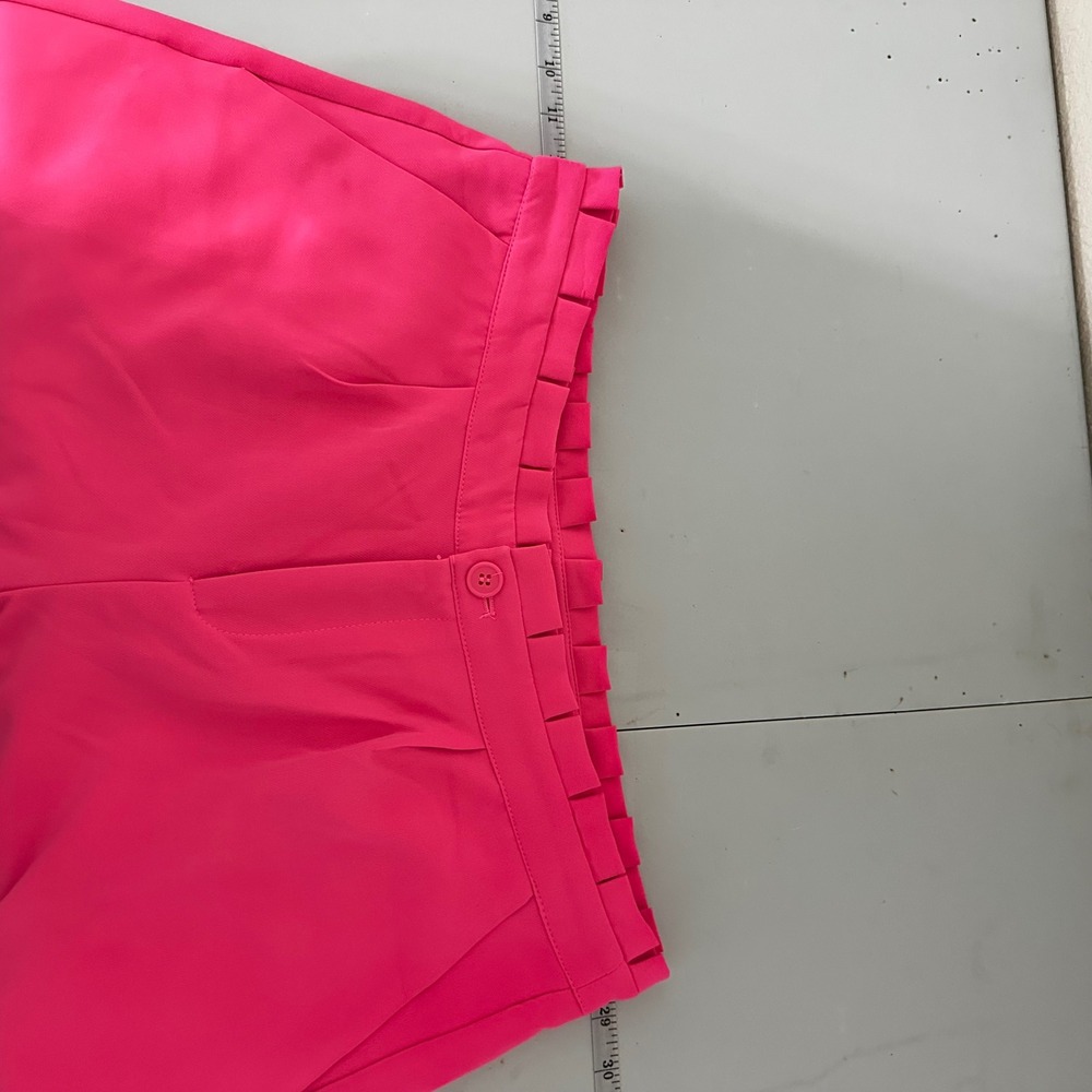Venus‎ Hot Pink Blazer & Shorts Set Women's Suit Set Double Breasted - Picture 4 of 6